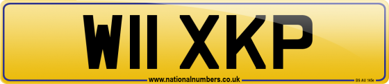 W11 XKP
