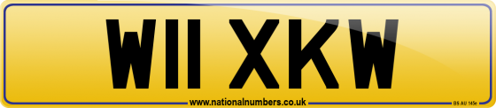 W11 XKW