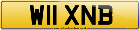 W11 XNB