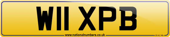 W11 XPB
