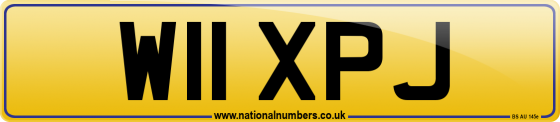 W11 XPJ