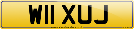 W11 XUJ