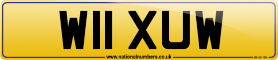 W11 XUW
