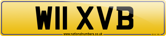 W11 XVB