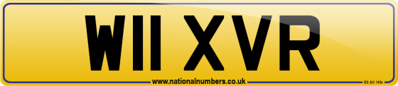 W11 XVR