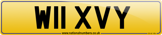 W11 XVY