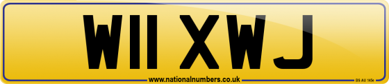 W11 XWJ