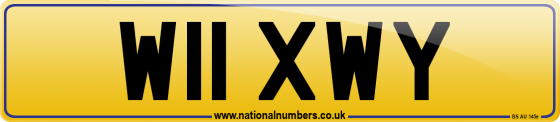 W11 XWY