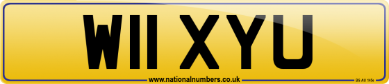 W11 XYU