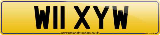 W11 XYW