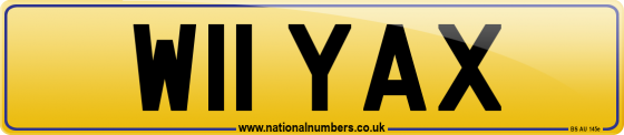 W11 YAX
