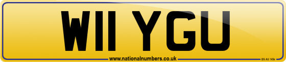 W11 YGU