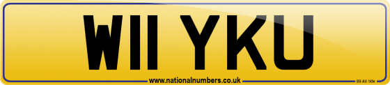 W11 YKU