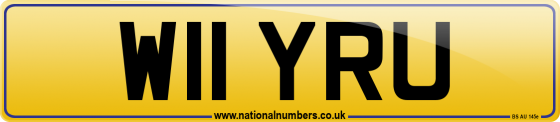 W11 YRU