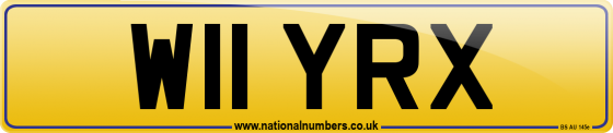 W11 YRX