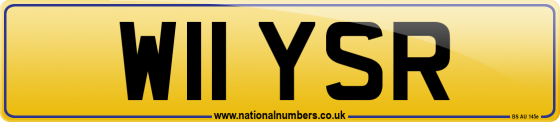W11 YSR