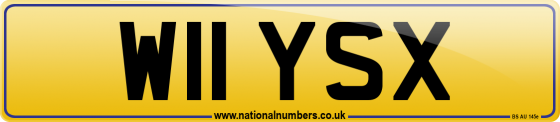 W11 YSX
