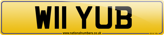 W11 YUB