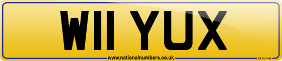 W11 YUX