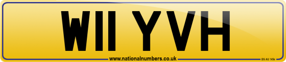 W11 YVH