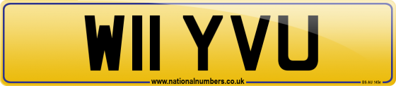 W11 YVU