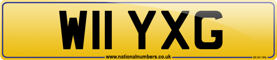 W11 YXG
