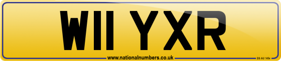 W11 YXR
