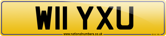 W11 YXU