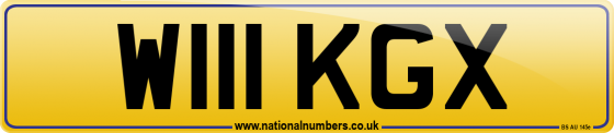W111 KGX