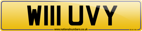W111 UVY