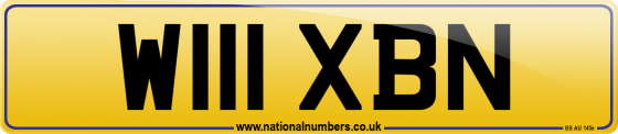 W111 XBN