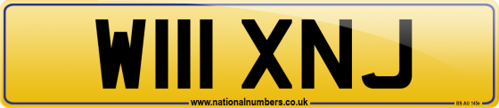 W111 XNJ