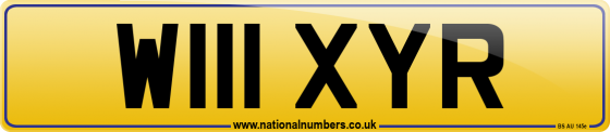 W111 XYR