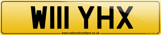 W111 YHX
