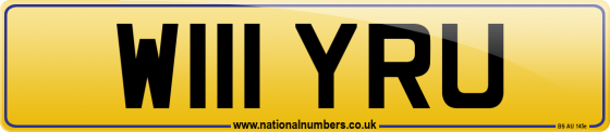 W111 YRU