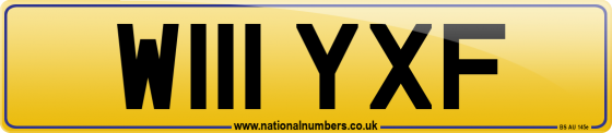 W111 YXF