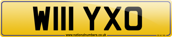 W111 YXO