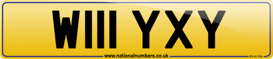 W111 YXY