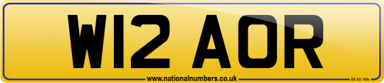W12 AOR