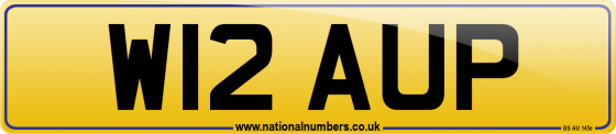 W12 AUP