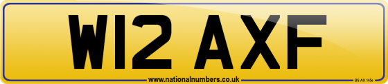 W12 AXF