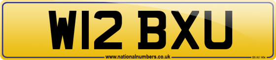 W12 BXU