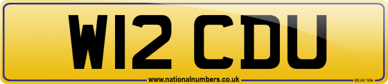 W12 CDU