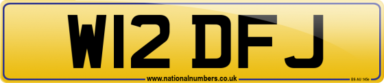 W12 DFJ