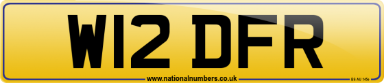 W12 DFR