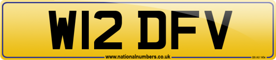 W12 DFV