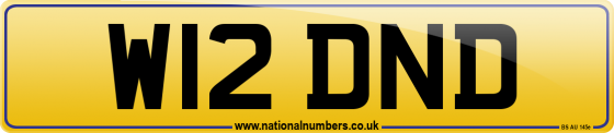 W12 DND