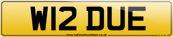 W12 DUE