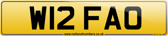 W12 FAO