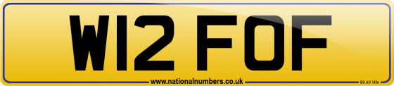 W12 FOF